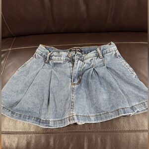 Steve Madden Light Blue Mini Skirt, Size 24